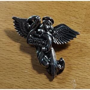 Angel 2000 Signed Christmas Religious Holiday Pin
